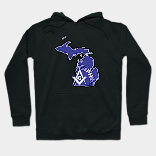 MWPHGLMI - Blue & White Hoodie